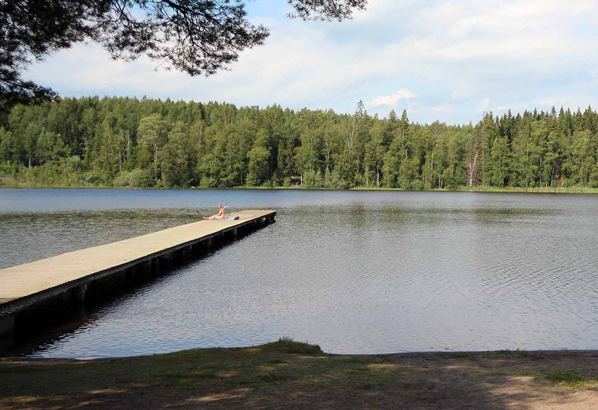 Peltolampi, Multisillan uimaranta, Tampere.