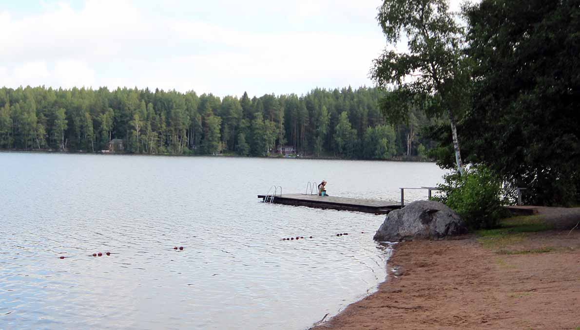 Särkijärven uimaranta, Tampere.