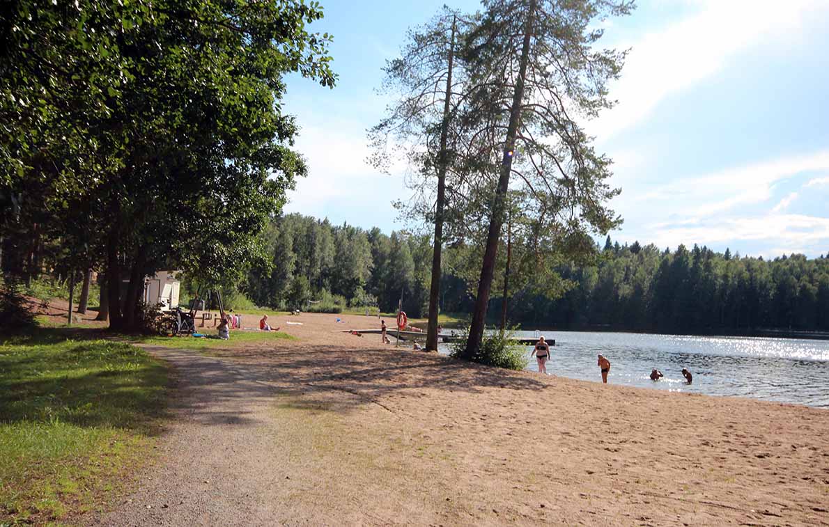 Tesoman uimaranta, Ristimäki.