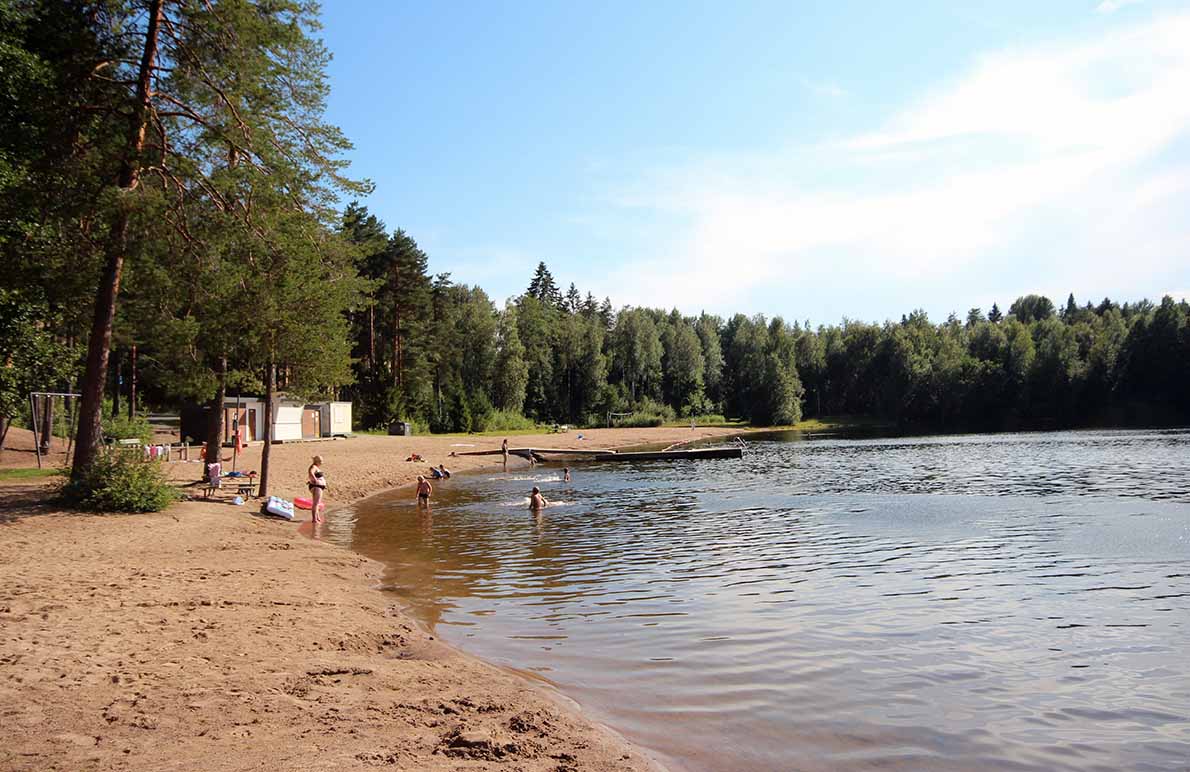 Tesoman uimaranta, Ristimäki.