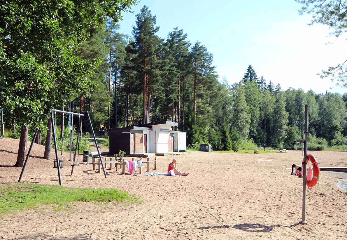 Tesoman uimaranta, Ristimäki.