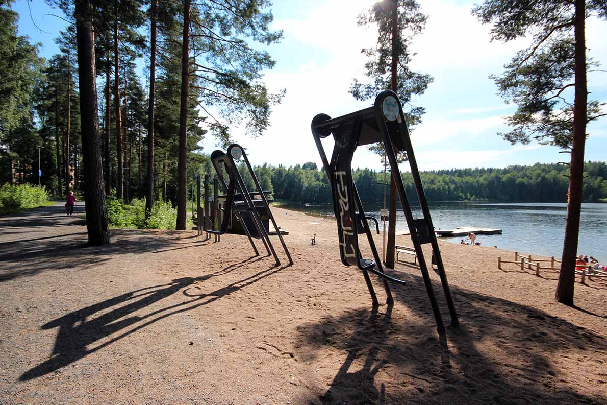 Tesoman uimaranta, Ristimäki.