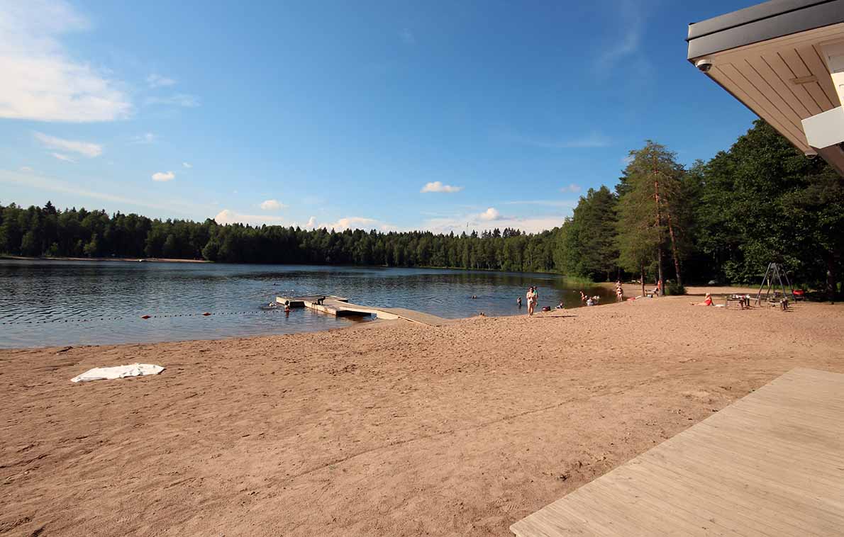 Tesoman uimaranta, Ristimäki.