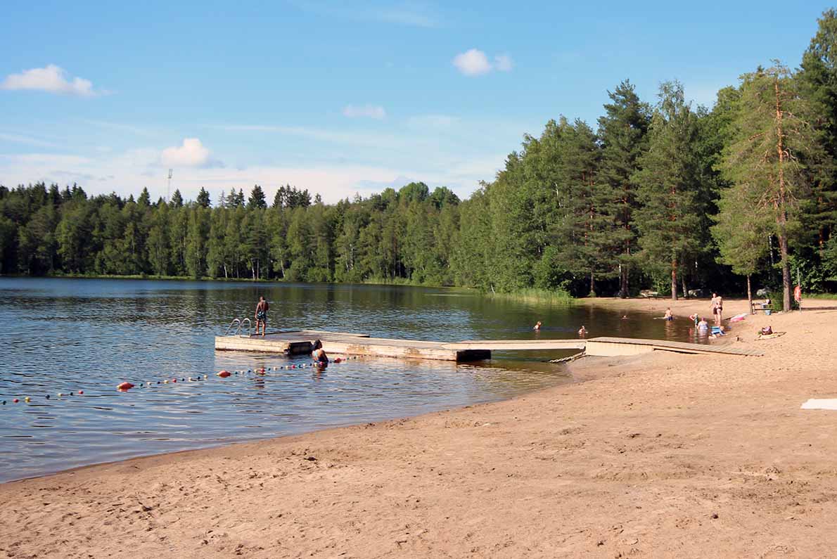Tesoman uimaranta, Ristimäki.
