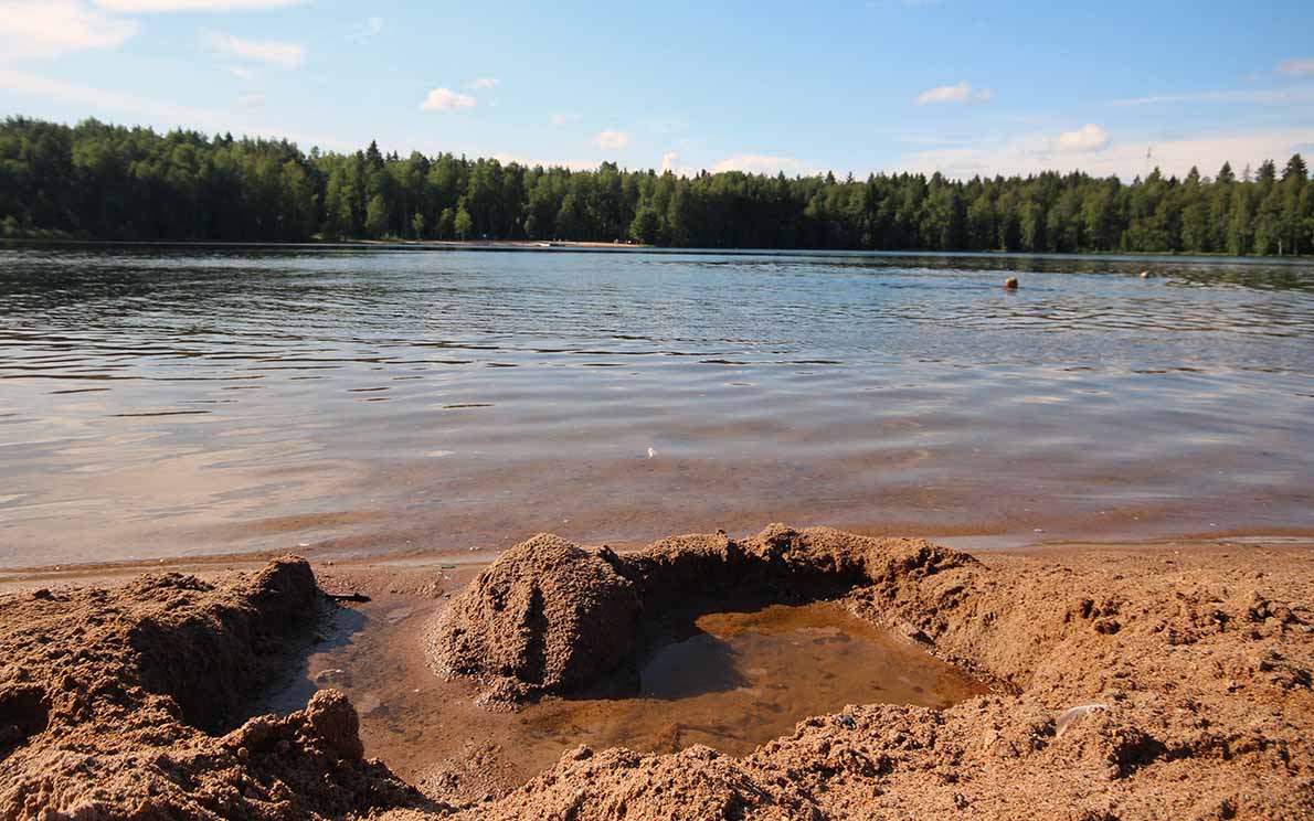 Tesoman uimaranta, Ristimäki.