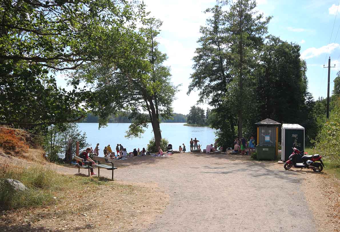 Brinkhallin uimaranta, Turku.