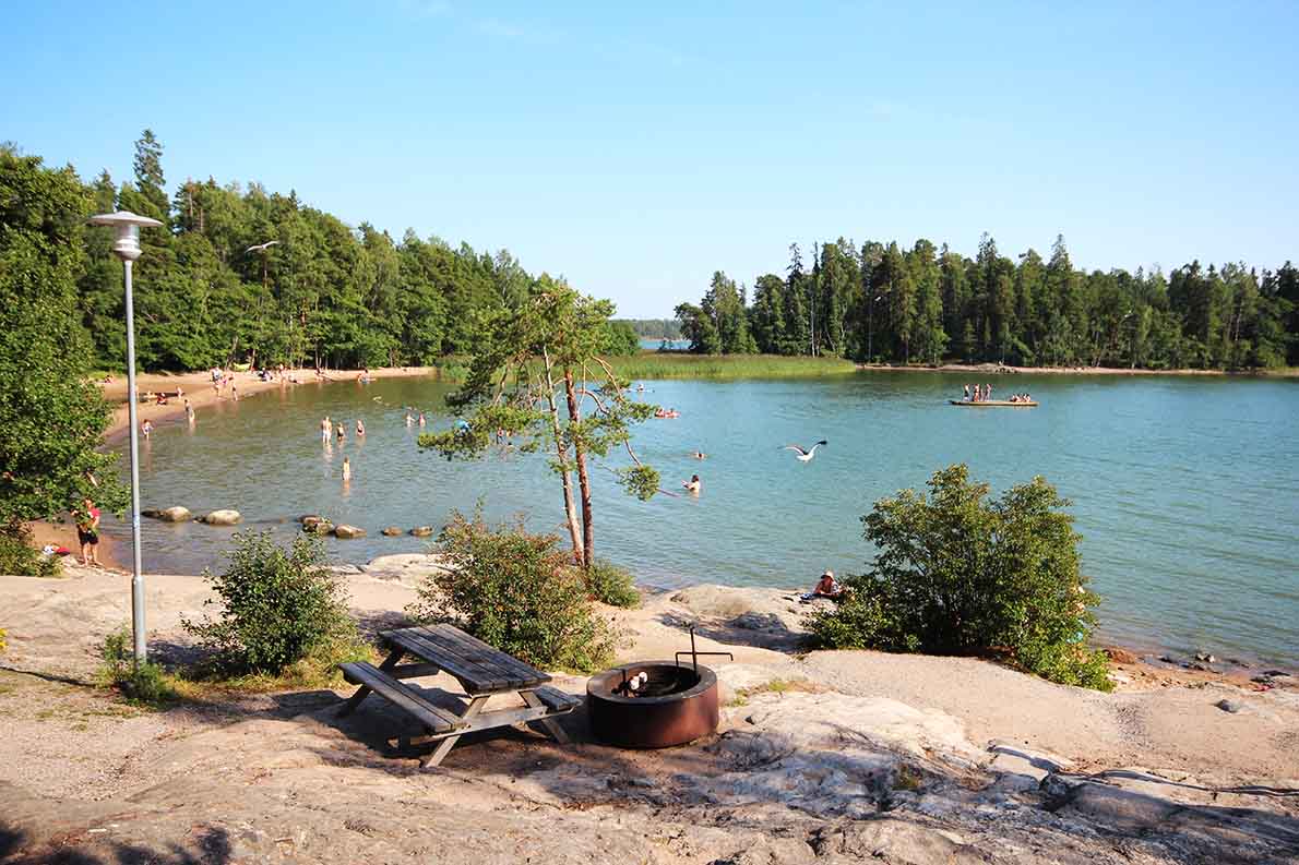 Saaronniemi Beach, Turku.