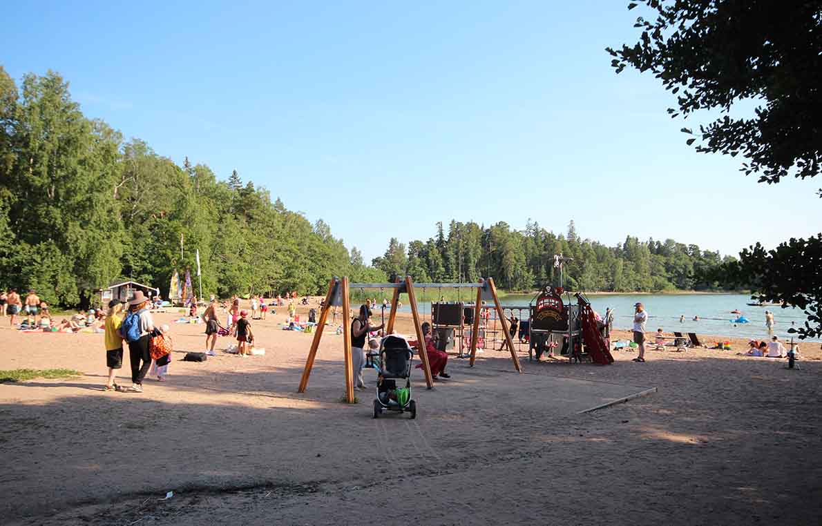 Saaronniemi Beach, Turku.
