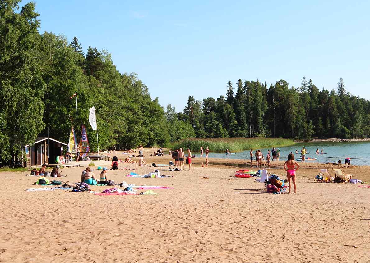 Saaronniemi Beach, Turku.
