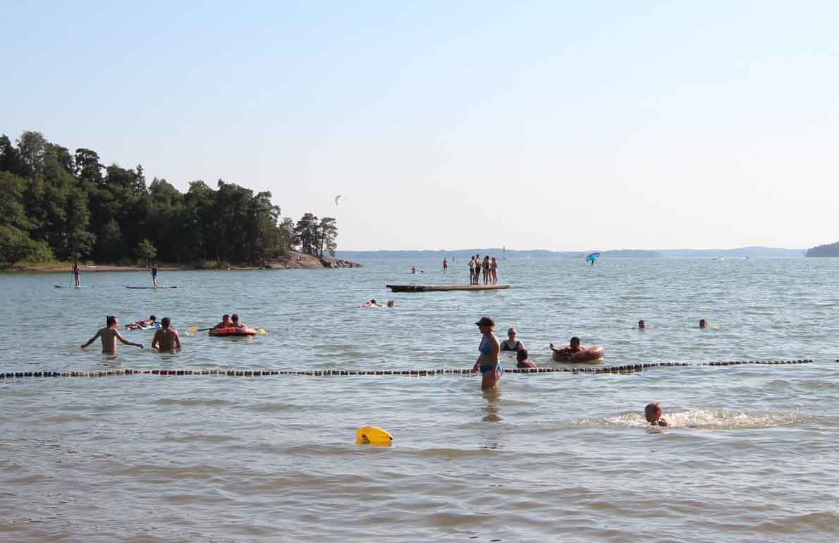 Saaronniemi Beach, Turku.