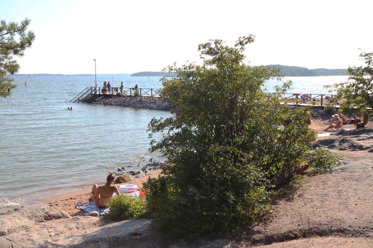 Saaronniemi Beach, Turku.