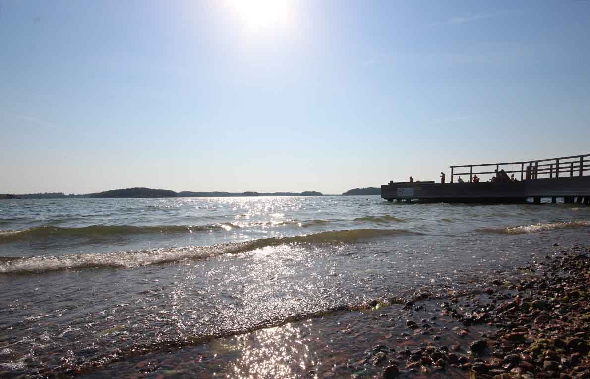Saaronniemi Beach, Turku.