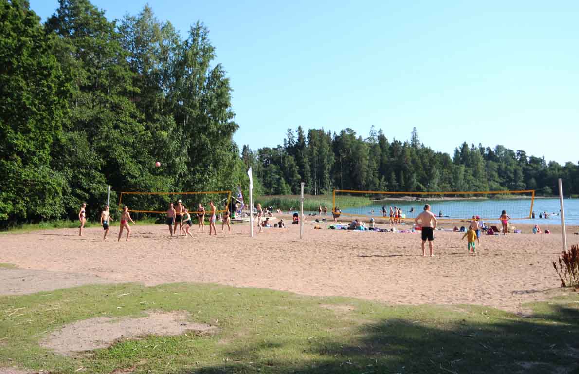 Saaronniemi Beach, Turku.