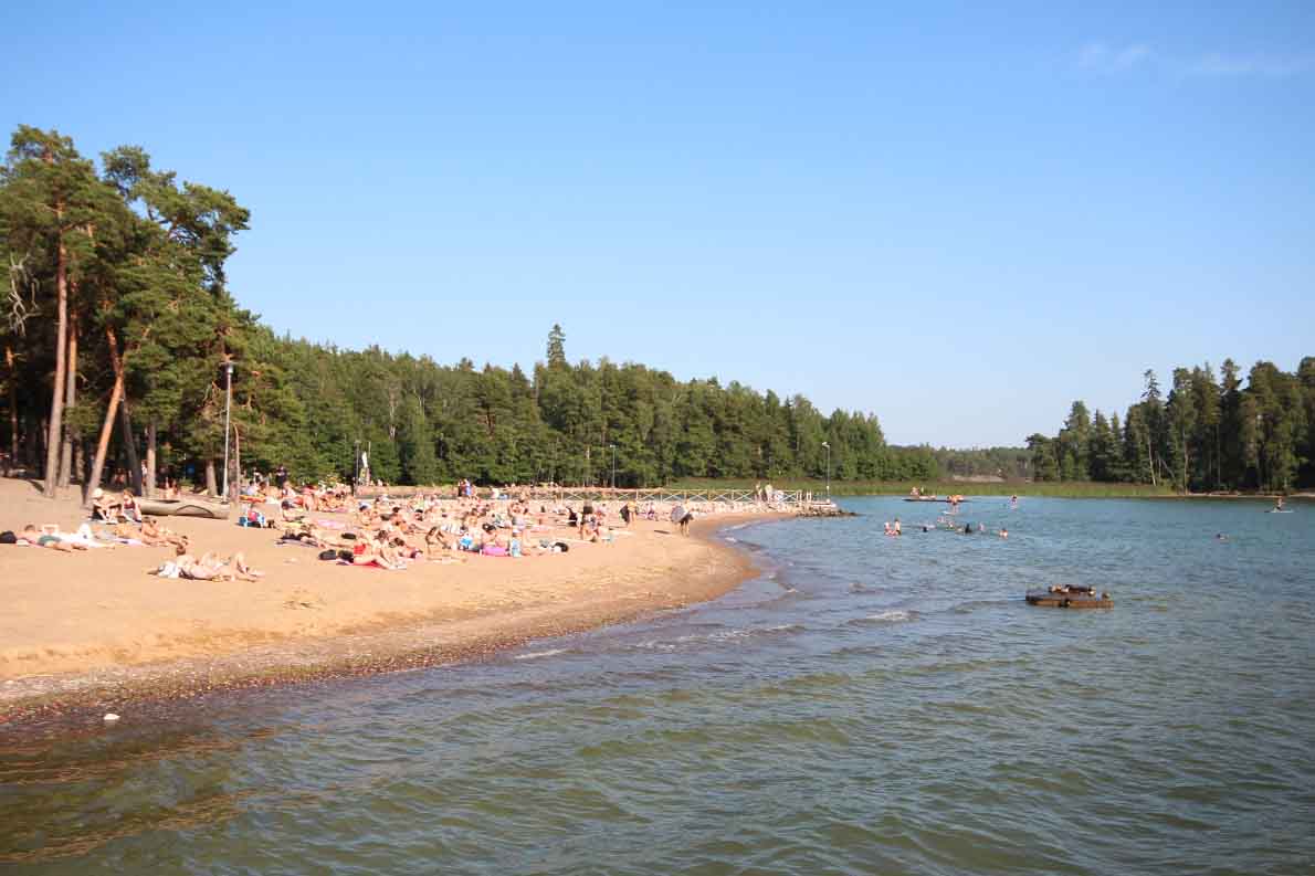 Saaronniemi Beach, Turku.