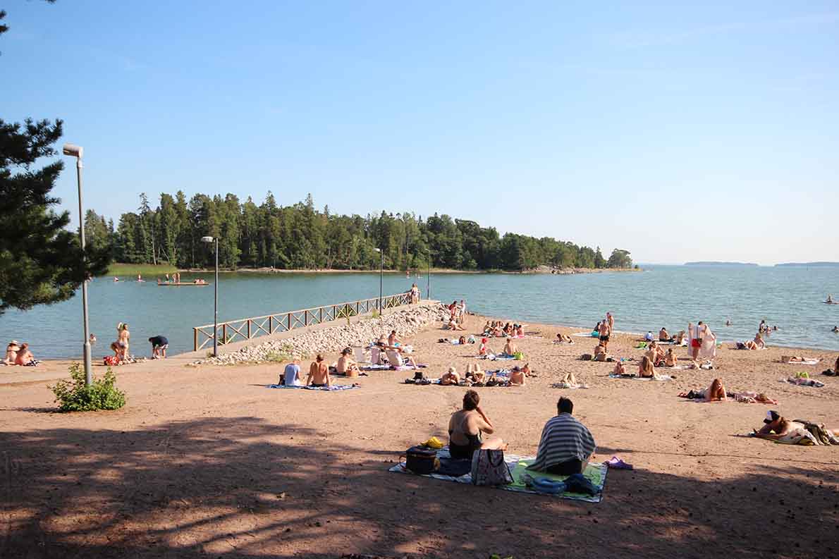 Saaronniemi Beach, Turku.
