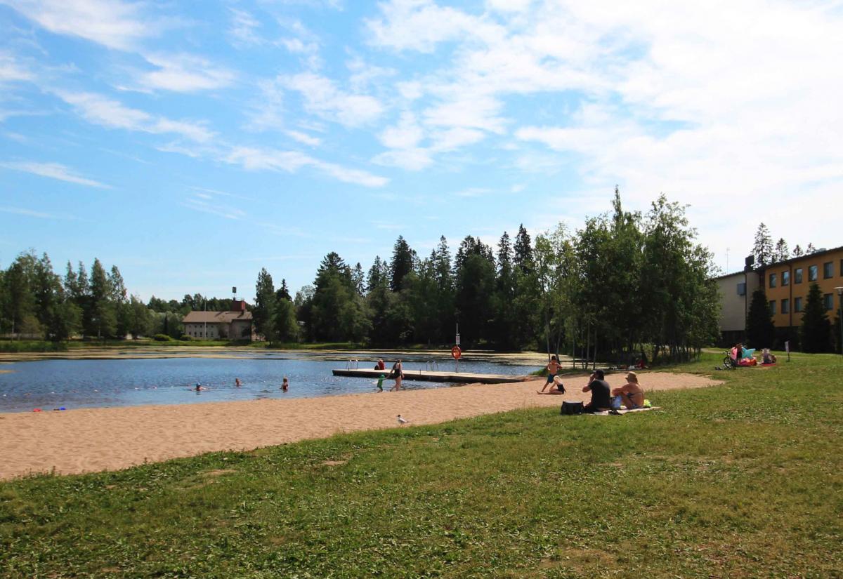 Jokelan koulukeskuksen uimaranta, Tuusula.