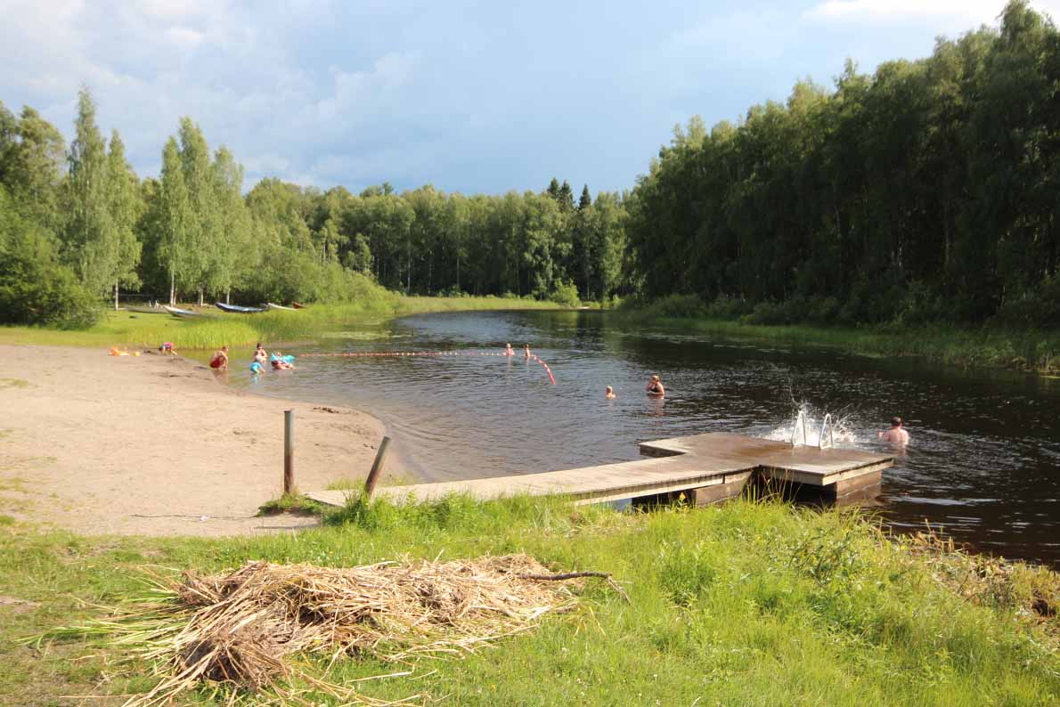Hanhenkaulan uimaranta, Varkaus.