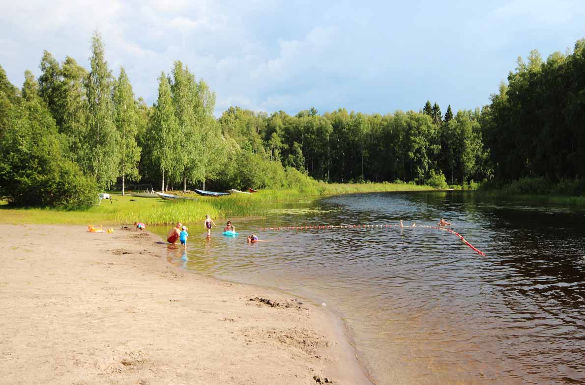 Hanhenkaulan uimaranta, Varkaus.