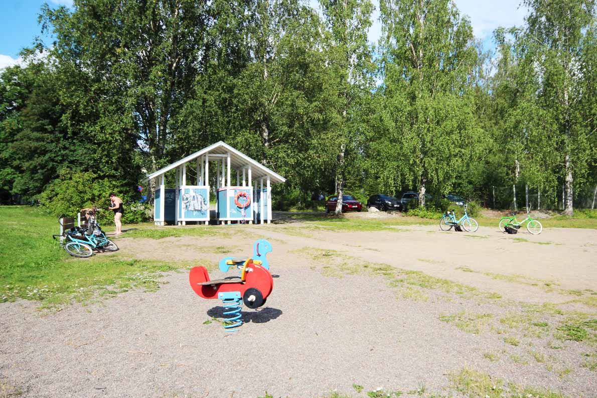 Hanhenkaulan uimaranta, Varkaus.