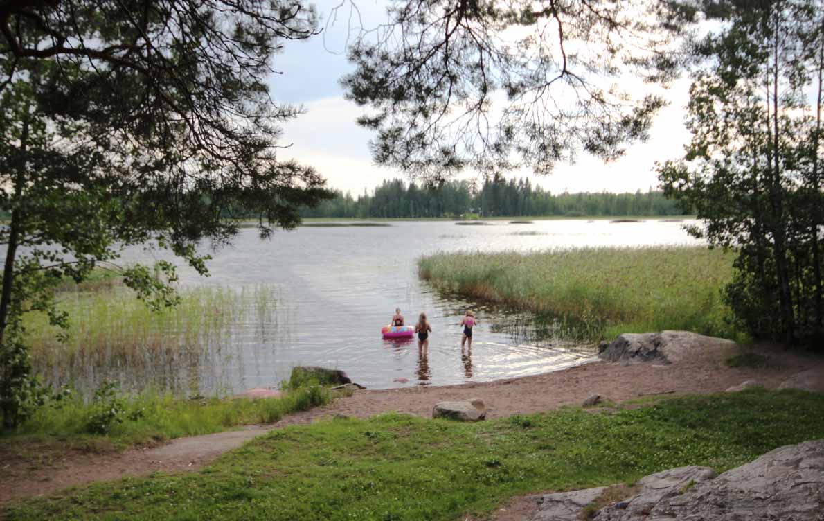 Häyrilän uimapaikka, Varkaus.