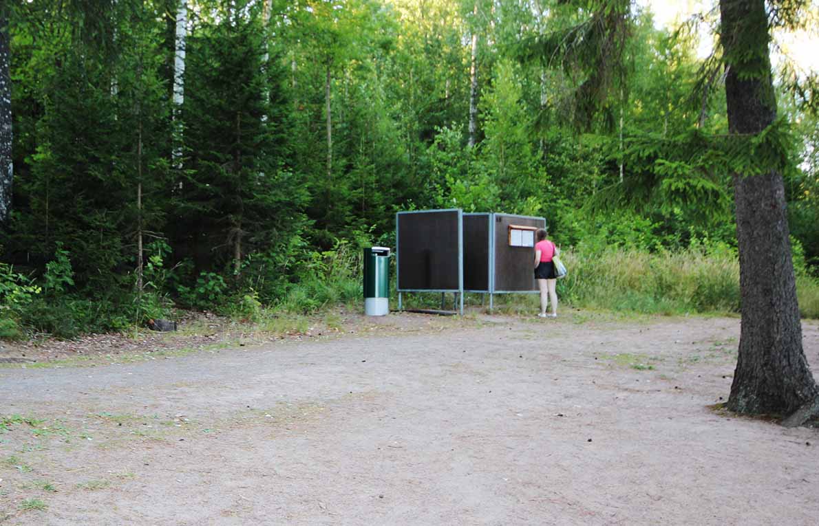 Moksin uimaranta, Vihti.
