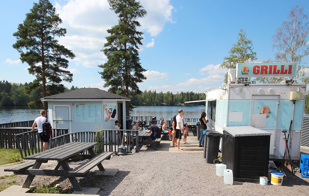 Myllylammen uimaranta, Vihti