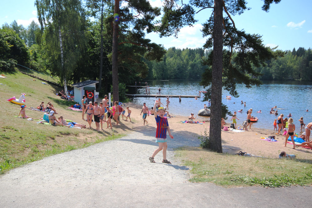 Myllylammen uimaranta, Vihti