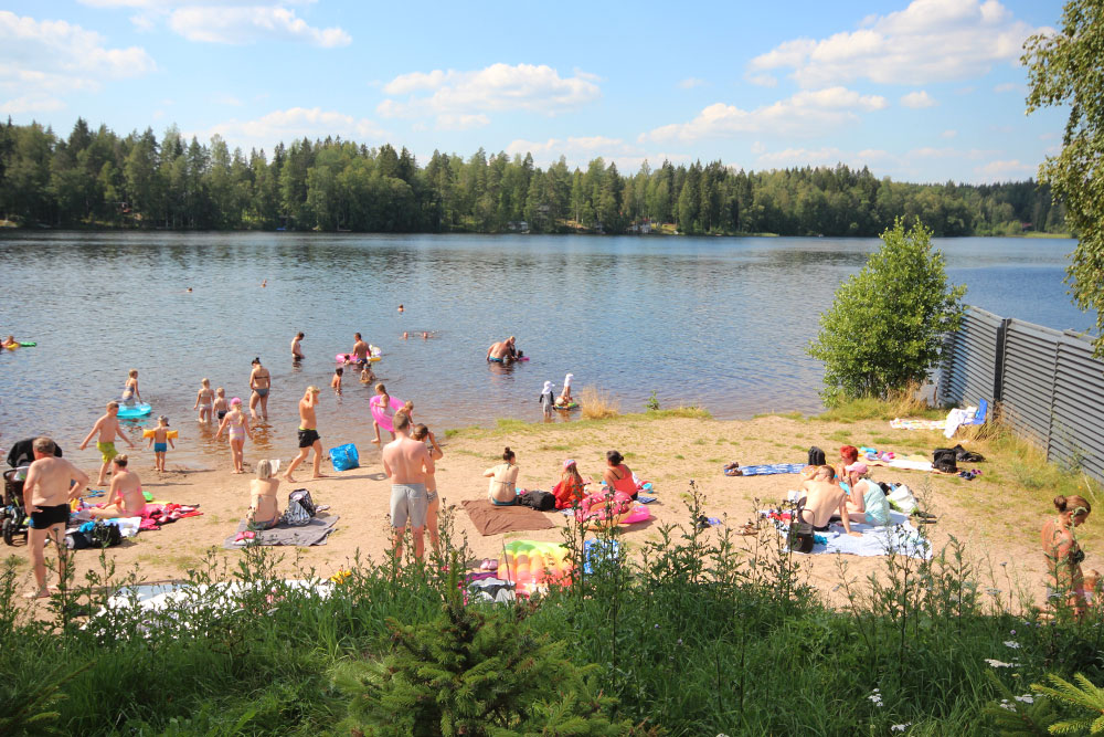 Myllylammen uimaranta, Vihti
