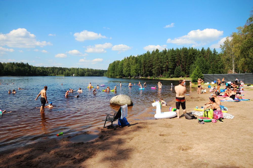 Myllylammen uimaranta, Vihti