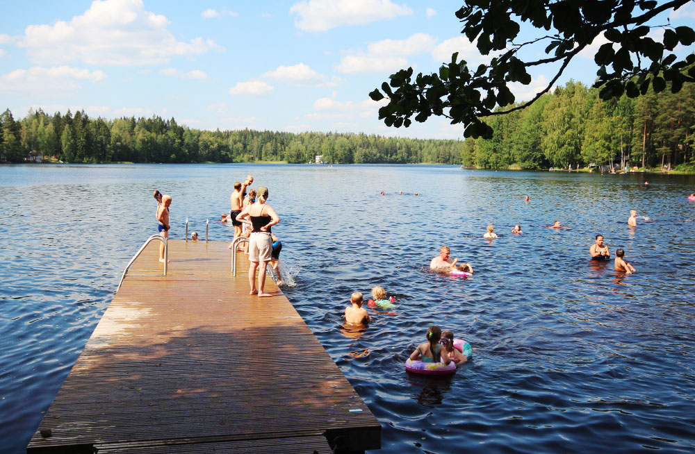 Myllylammen uimaranta, Vihti
