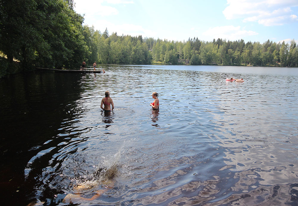 Myllylammen uimaranta, Vihti