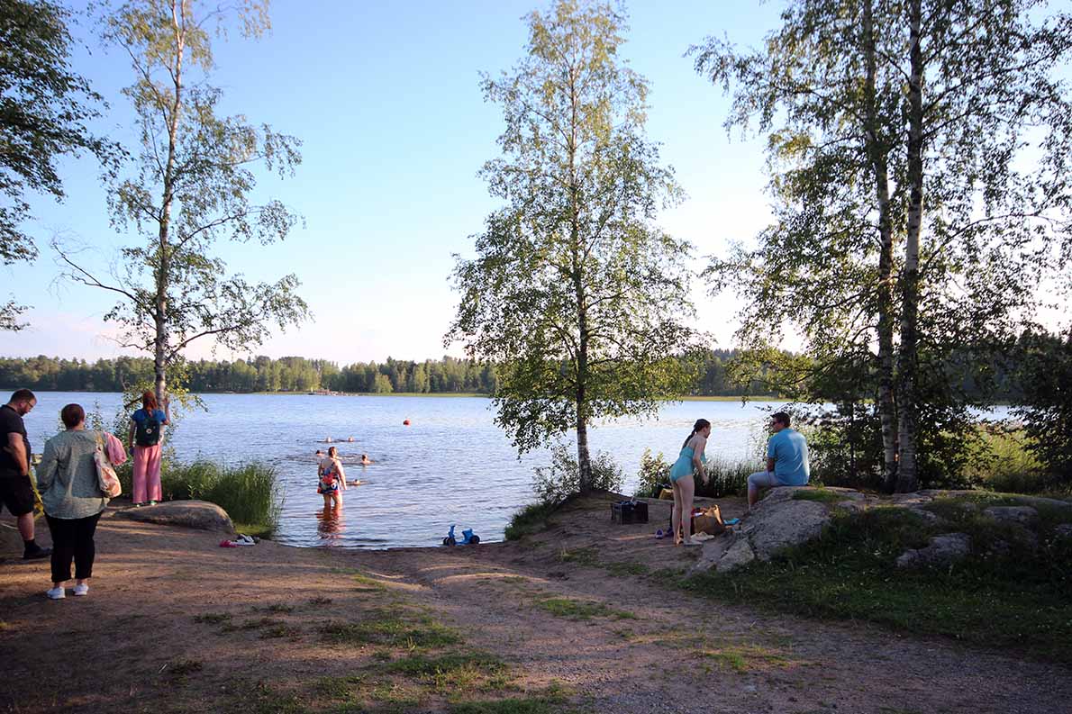 Pohjankylän uimaranta, Ylöjärvi.