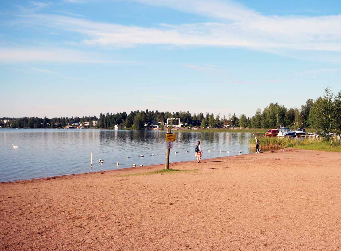 Serlanpuiston uimaranta, Ylöjärvi.