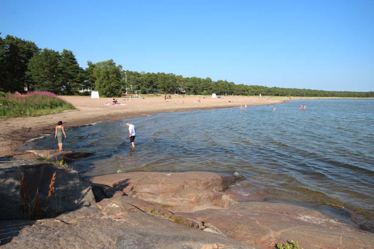 Bellevuen uimaranta, Hanko