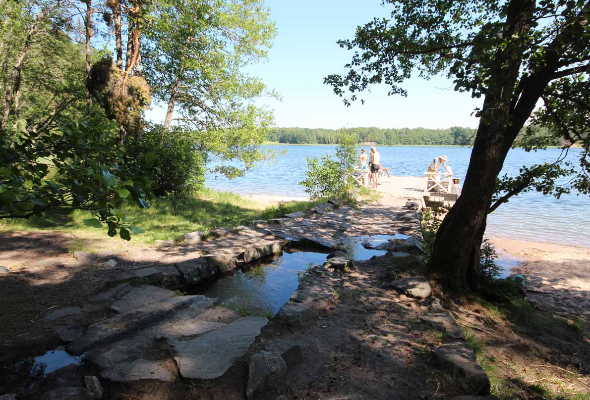 Dagmarin lähteen uimapaikka, Hanko. 