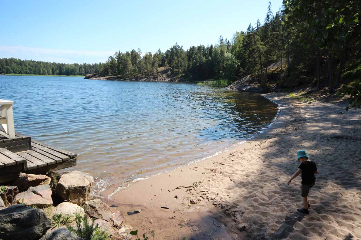 Dagmarin lähteen uimapaikka, Hanko. 