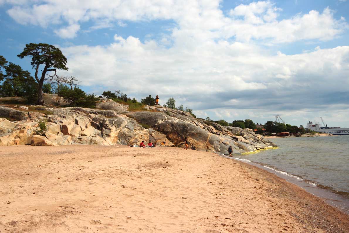 Tulliniemen uimaranta, Hanko.