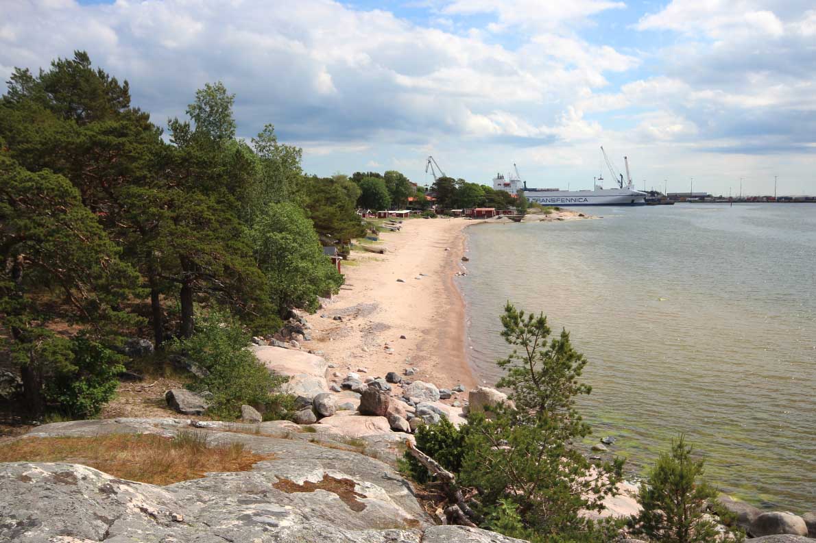 Tulliniemen uimaranta, Hanko.