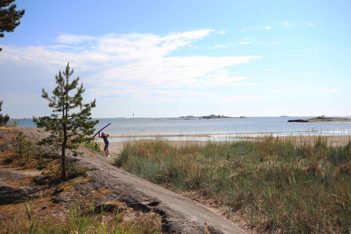 Vedagrundet Beach, Hanko.