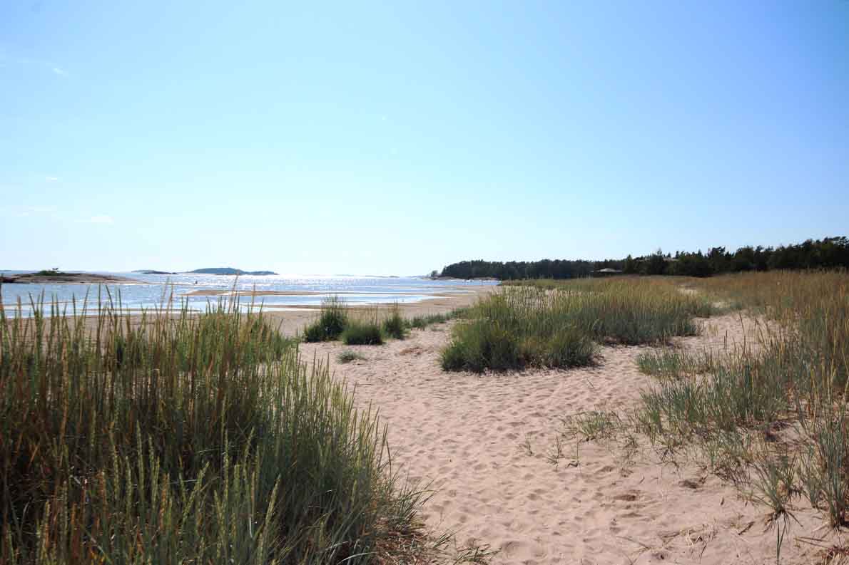Vedagrundet Beach, Hanko.