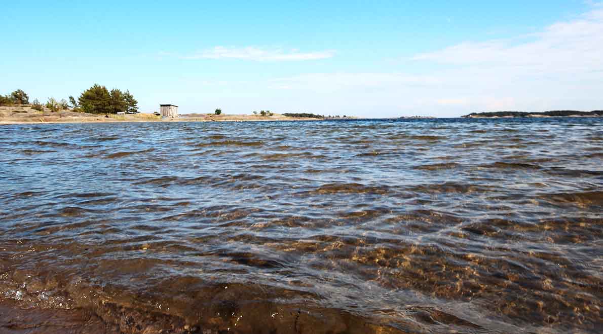 Vedagrundet Beach, Hanko.