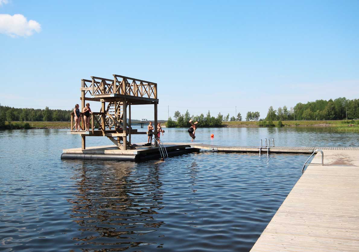 Kirkonkylän uimaranta, Joutsa