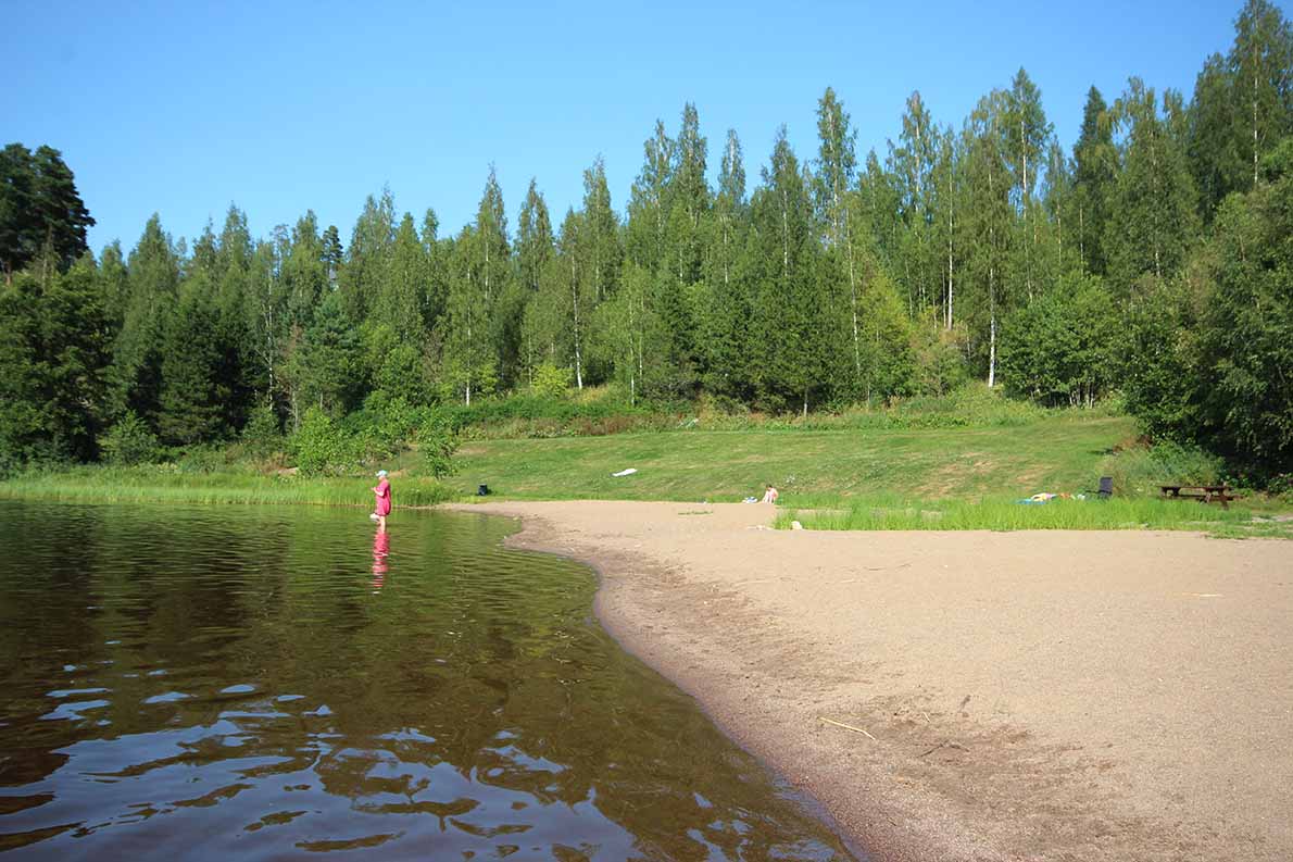 Nummen uimaranta, Lohja.