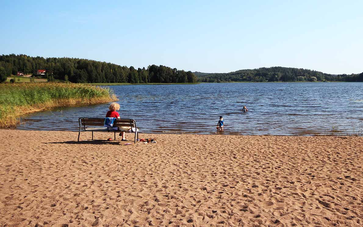 Pusulan uimaranta, Lohja.