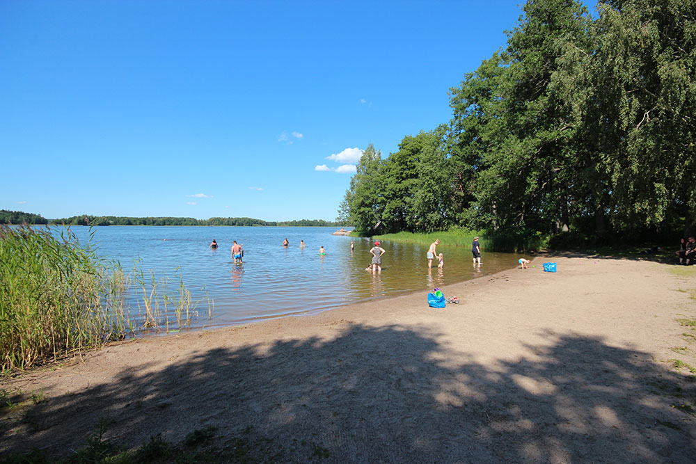 Lasitehtaan beach, Lohja.