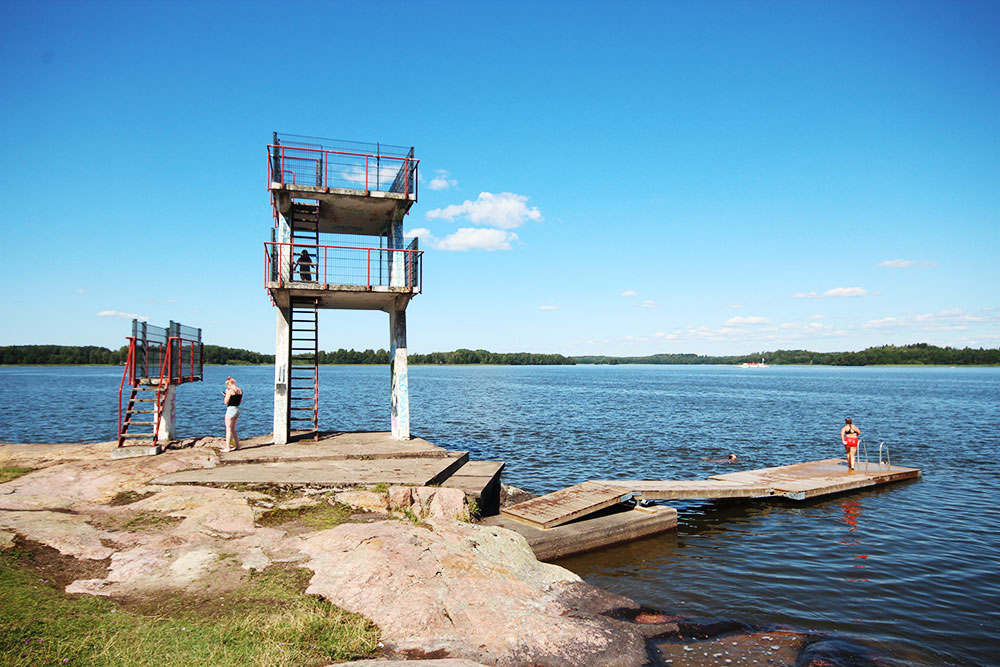Lasitehtaan beach, Lohja.