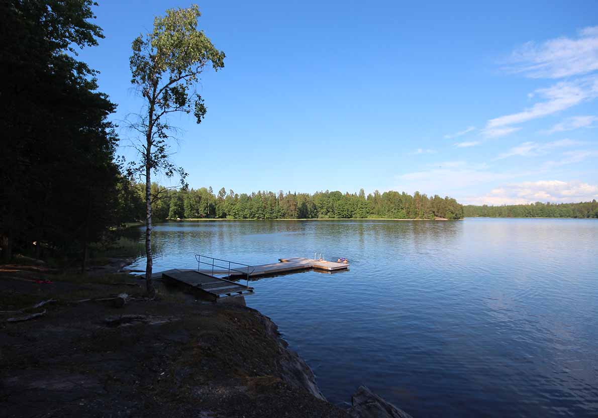 Lehmijärven uimaranta, Lohja.
