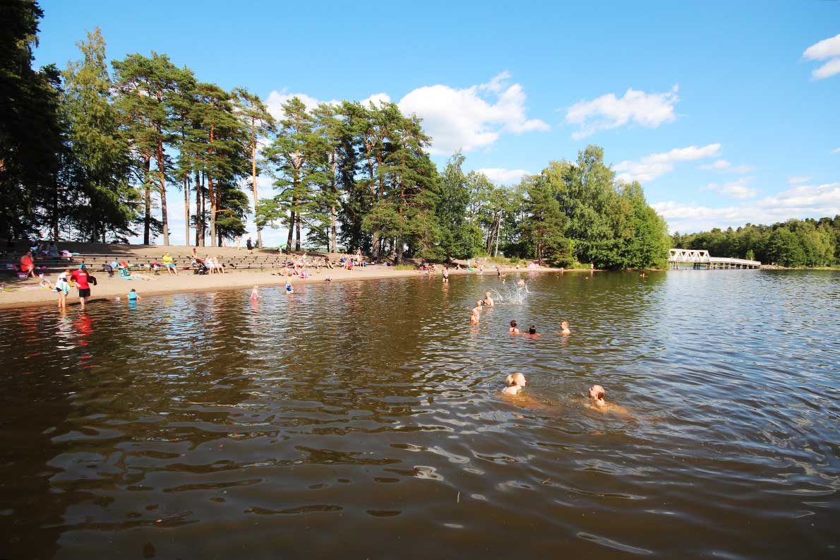 Liessaaren uimaranta, Lohja