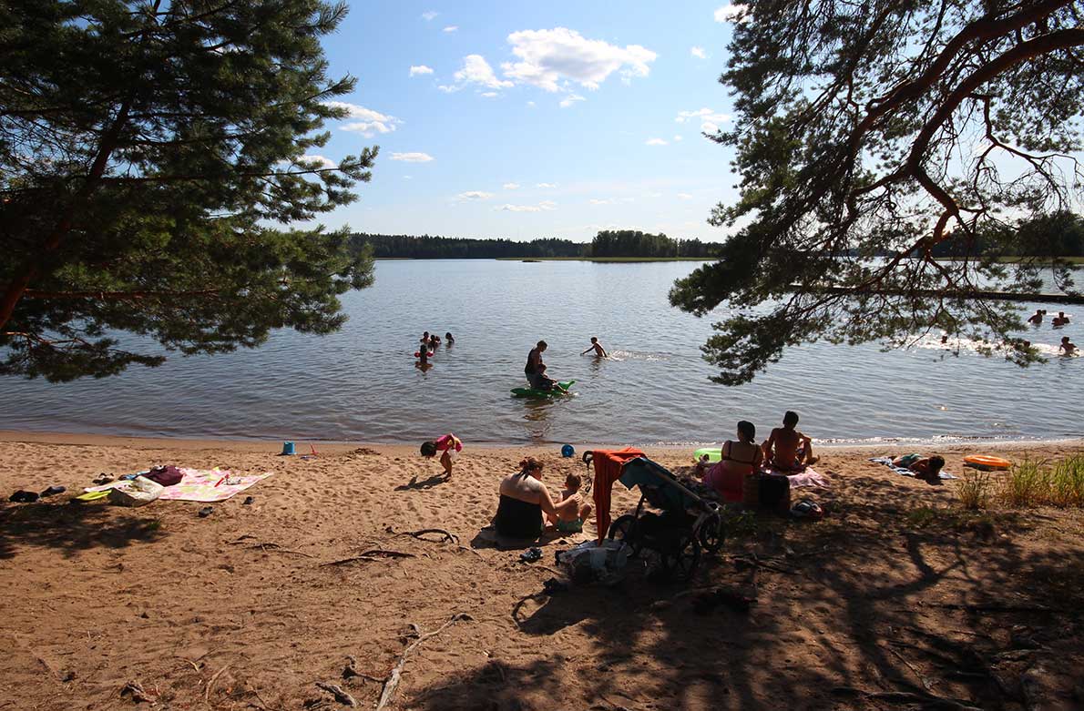Liessaaren uimaranta, Lohja