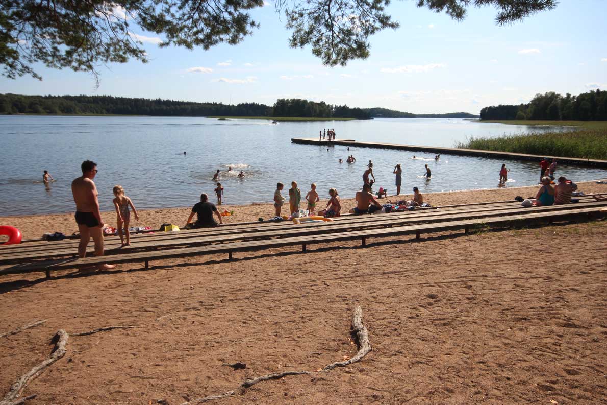 Liessaaren uimaranta, Lohja
